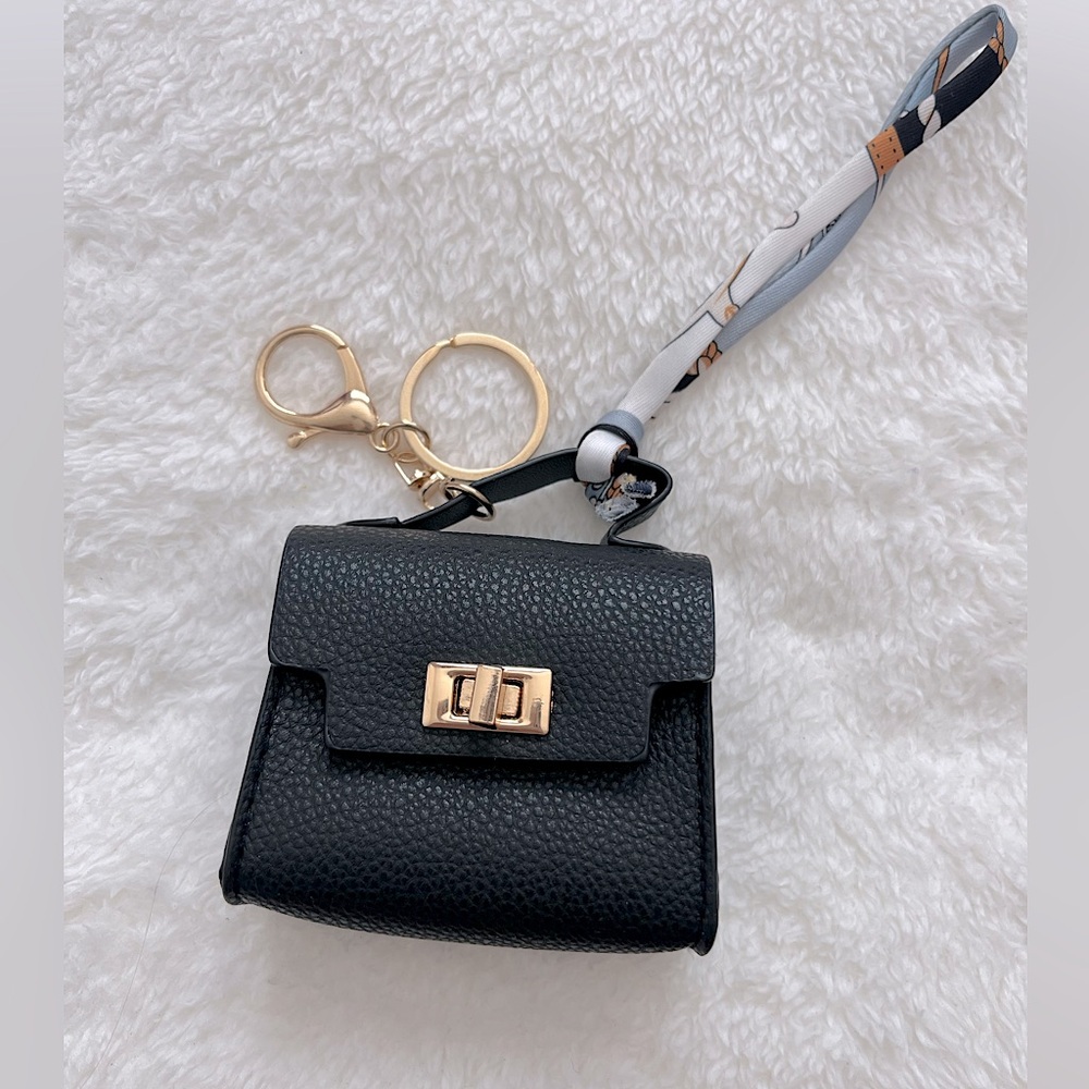 Mini purse keychain